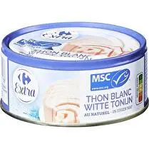 Carrefour, Thon blanc au naturel