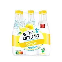 Saint Amand, Eau aromatisée gazeuse saveur citron