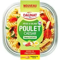 Daunat, Salades de pâtes gourmandes Poulet caesar - 250 g