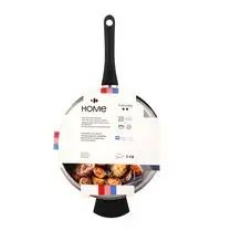 Carrefour, Sauteuse 26cm anti adhérent tous feux dont induction