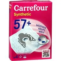 Carrefour, Sac aspirateur Miel, Hoover, Krups 57+/58+ 048833