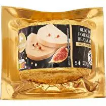 Carrefour, Bloc de foie gras de canard avec morceaux