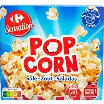 Carrefour, Popcorn sale