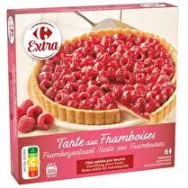Carrefour, tarte aux framboises