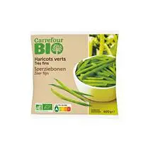 Carrefour, haricot vert fin bio