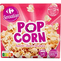 Carrefour, POPCORN SUCRE 2X90G CRF
