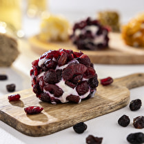Fabriqué dans nos ateliers, Chèvre cramberries