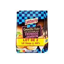 Lustucru Sélection, Gnocchi à poêler extra  Jambon fromage