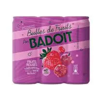 Badoit, Eau aromatisée gazeuse fruits rouges