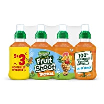 Teisseire, Boisson aux fruits  Tropical - 9 + 3 x 20 cl