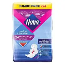 Nana, Serviette Maxi Night Jumbopack x24