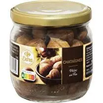 Carrefour, Châtaignes pelées au feu