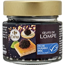 Carrefour, Oeufs de lompe noirs