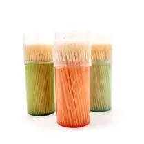 Carrefour, Lot de 3 pots à cure-dents x130