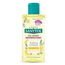 Sanytol, Gel mains désinfectant aux huiles essentielles Thym & Citron