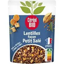 Céréal bio, Doy lentilles façon petit salé