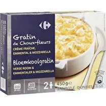 Carrefour, Gratin de choux-fleurs