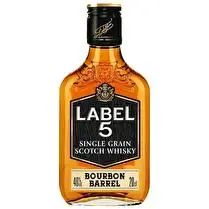 Label 5, Flask bourbon barrel