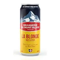 Mont blanc, Bière blonde