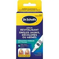 Scholl, Sérum revitalissant ongles jaunis décolorés ou abîmés