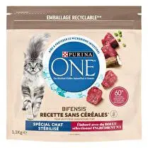 Purina, Croquettes pour chat stérilisé au boeuf