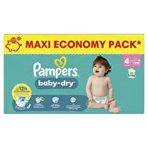 Pampers, Couches Baby dry taille 4