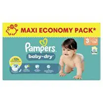 Pampers, Couches Baby dry taille 3