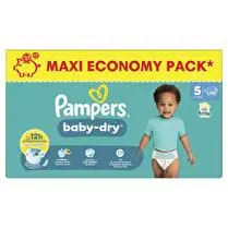 Pampers, Couches Baby dry taille 5