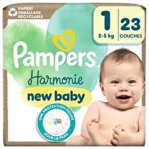 Pampers, Couches Harmonie taille 1