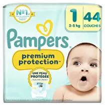 Pampers, Couches géant taille 1
