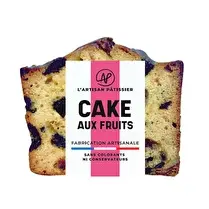 L'artisan pâtissier, Tranche individuelle de cake aux fruits