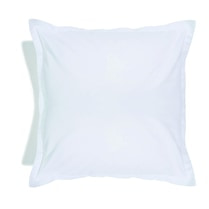 TEX HOME, Taie doreiller 100 % coton bio blanc 65x65cm