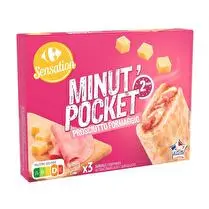 Carrefour, Minut' Pocket jambon fromages