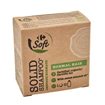 Carrefour, Shampooing solide BIO Green cheveux normaux