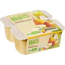 Carrefour, Compote pomme poire sans sucres ajoutés