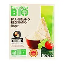 Carrefour, Fromage Râpé Parmigiano Reggiano AOP