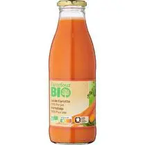 Carrefour, Jus de Carotte Pur Jus Bio