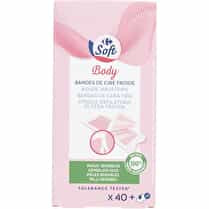 Carrefour, Bande de cire froide  Jambe peaux sensibles