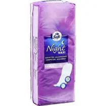 Carrefour, Serviettes Hygiéniques sans Ailettes Nuit Maxi
