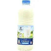 Carrefour, Lait frais demi écrémé