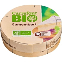 Carrefour, Camembert Bio la boîte de 250g