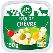 Carrefour, Dés de fromage dés de chèvre 150g