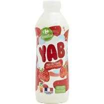 Carrefour, Yaourt à boire saveur fraise