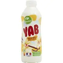 Carrefour, Yaourt à boire  vanille