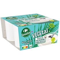 Carrefour, Dessert végétal lait de coco nature 400g