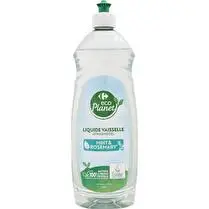 Carrefour, Liquide vaisselle Menthe Romarin