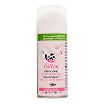 Carrefour, Déodorant Cotton