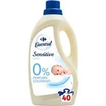 Carrefour, Lessive liquide Peaux sensibles