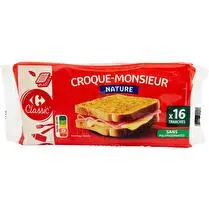 Carrefour, Fromage croque-monsieur nature