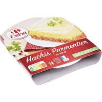 Carrefour, Plat cuisiné hachis parmentier boeuf